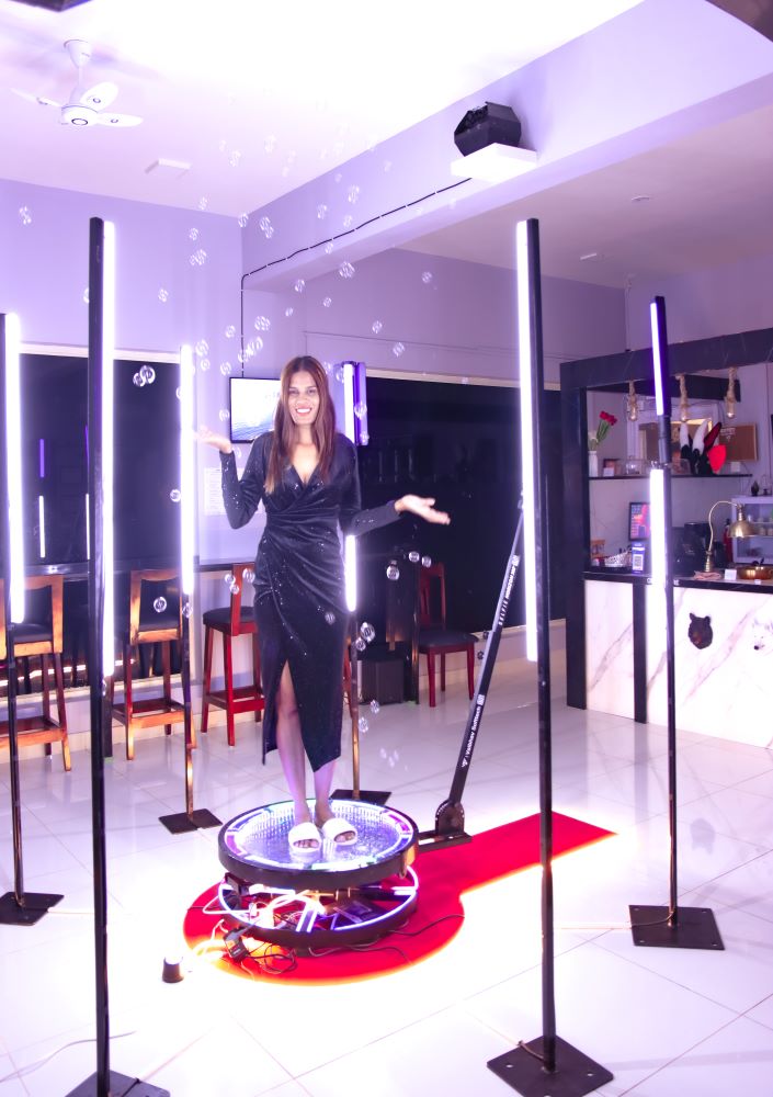 360-Degree Video Booth Experience at Fire Bear in Madurai